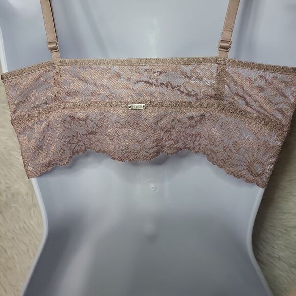 Nwot PINK Victoria's secret size large bralette, wear it 2 ways!!!, - Picture 5 of 6